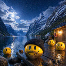 Midnight Fjord
