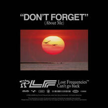 Don't Forget (About Me)